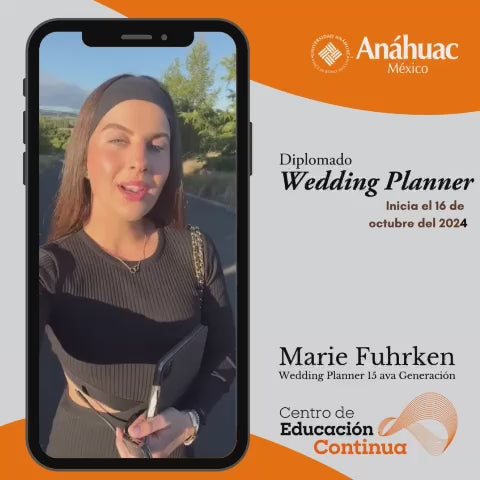 Cargar y reproducir video en Gallery Viewer, Diplomado en Wedding Planner
